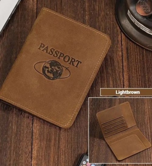 Leather Passport Cover