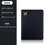 Faux Leather Passport Cover