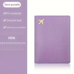 Faux Leather Passport Cover